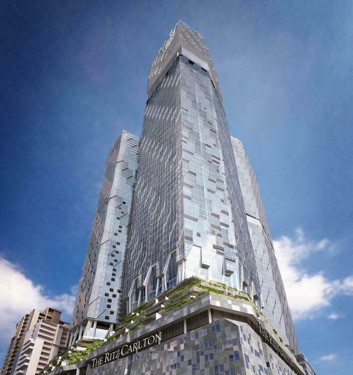 <span style="font-weight: bold;">West Side Place Melbourne</span> - <span style="font-style: italic;">Facade 3d Fabrication</span>