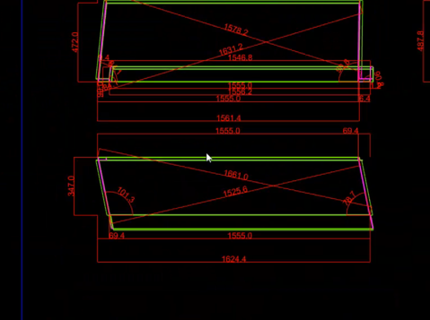 铝板批量加工图输出