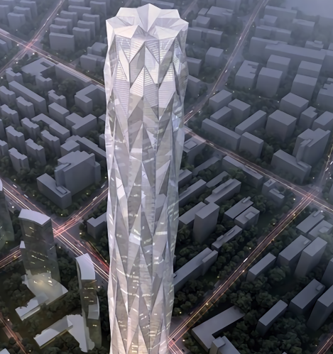 <span style="font-weight: bold;">Chengdu Ice Tower</span> - <span style="font-style: italic;">Facade 3d Fabrication</span>