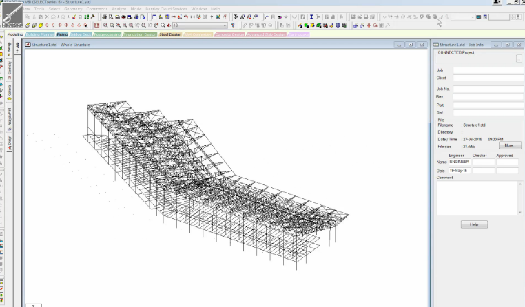 <span style="font-weight: bold;">Long Span Canopy Part 3/6</span>