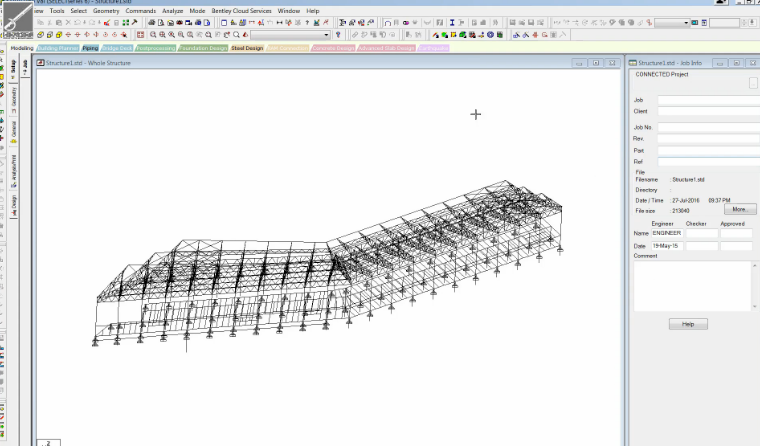 <span style="font-weight: bold;">Long Span Canopy Part 5/6</span>